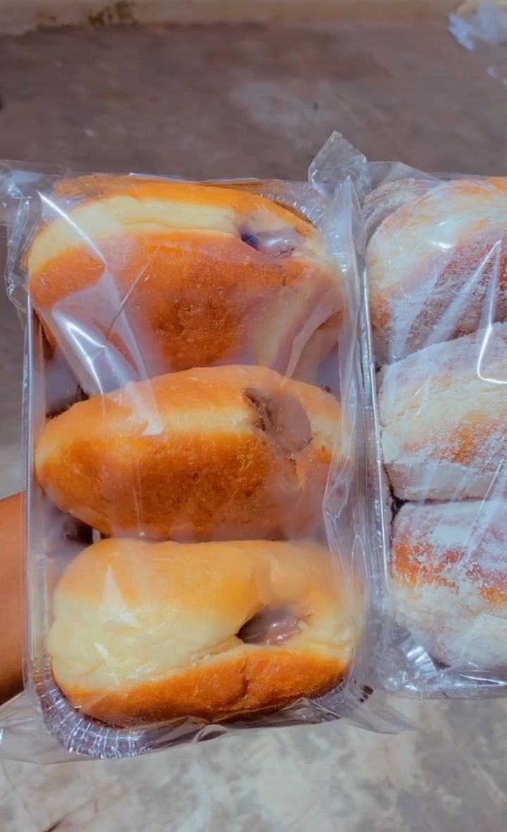 Chocolate Filled Doughnuts