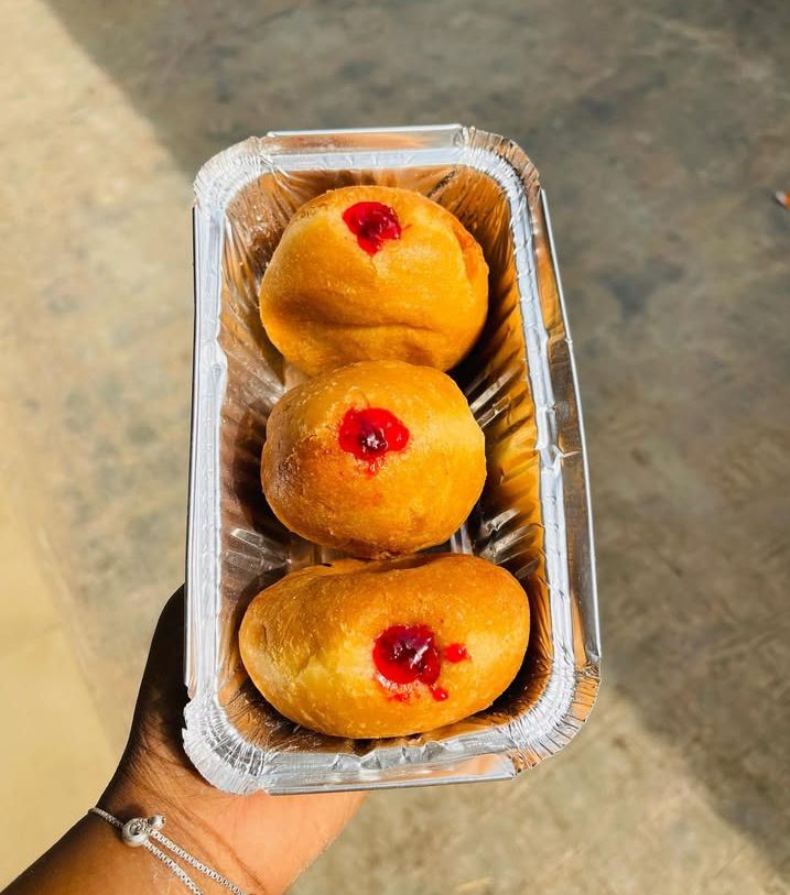 Jam Filled Doughnuts