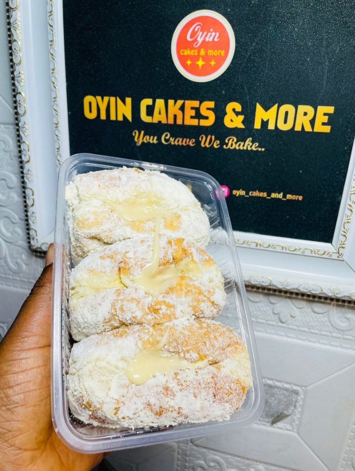 Milk Filled Doughnuts